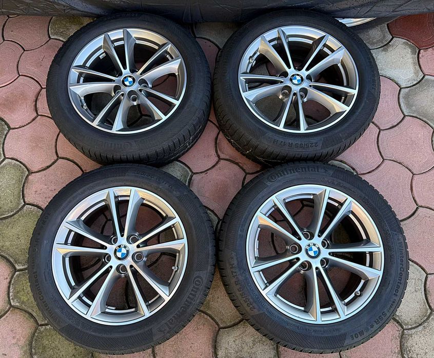 Roti BMW 5 G30 / G31 jante TOP orig style 631 pe 17" + 225 55 17 IARNA