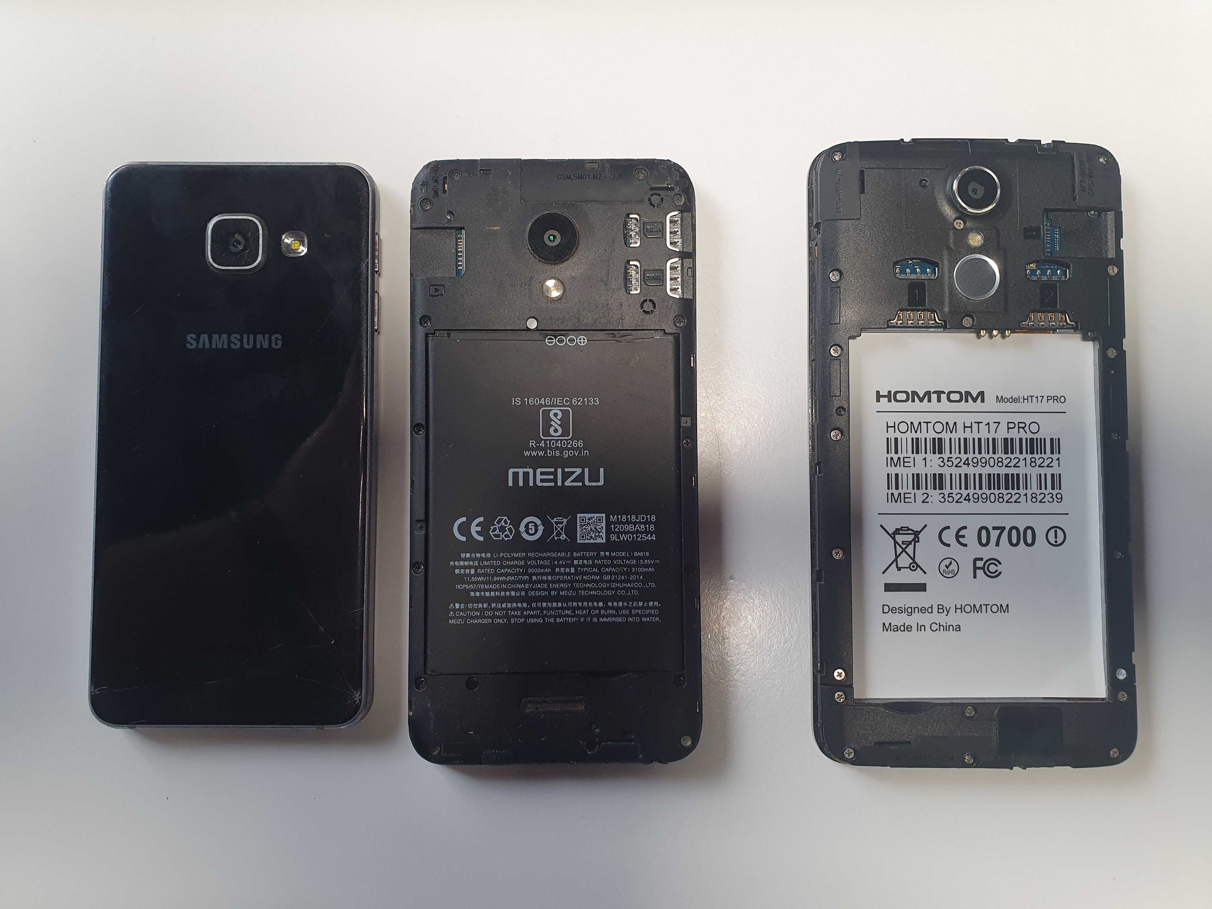 Schimb telfoane Samsung A3/HT 17pro/ Meizu