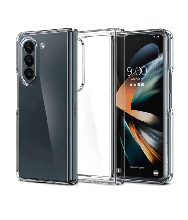 Samsung Z FOLD 2 3 4 5 6 Husa Slim 0,3mm Fata Spate Plastic Semi Clear