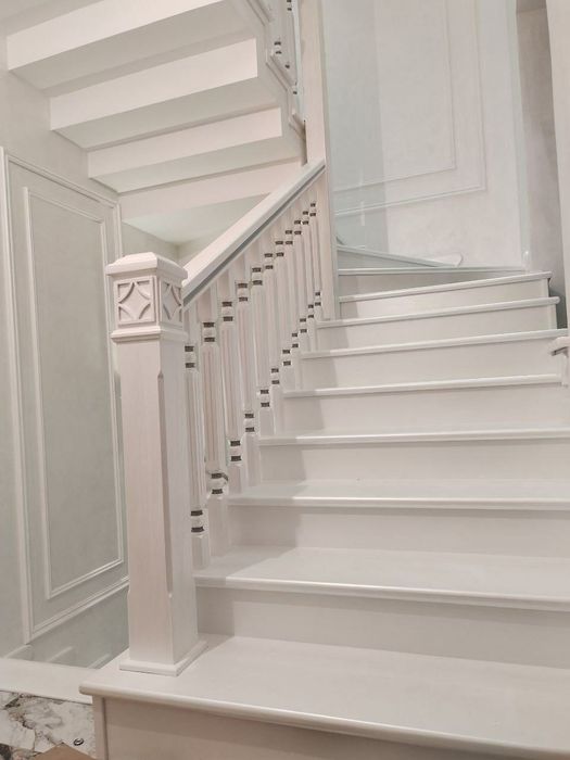 Лестница  на   заказ  из дерева