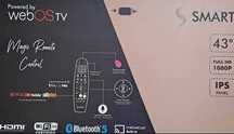 Телевизор Smart TV  (LG) 43'' WEB OS /Full HD/ / Безрамочный