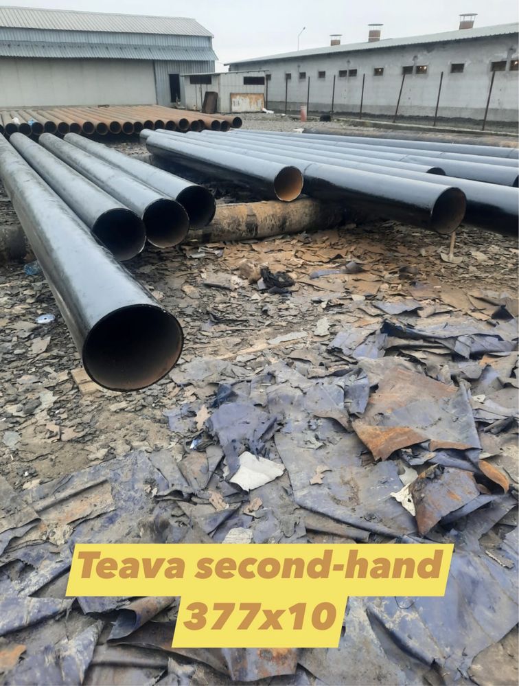 Teava second-hand  377x10