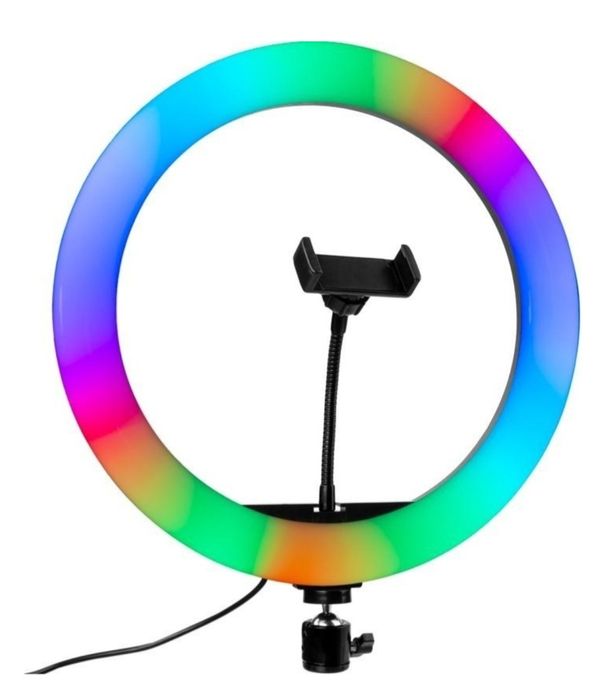Rgb led кольцо для селфи