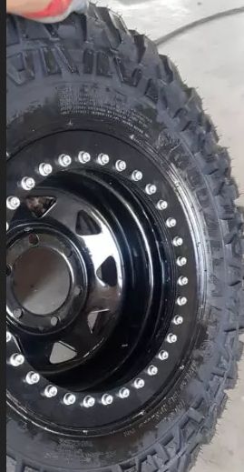 Kit complet Beadlock inele janta jenti 15' 16' 17'' inch offroad Nissa