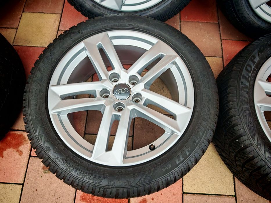 Jante audi A4 A5 225 50R17 DUNLOP iarna 2019