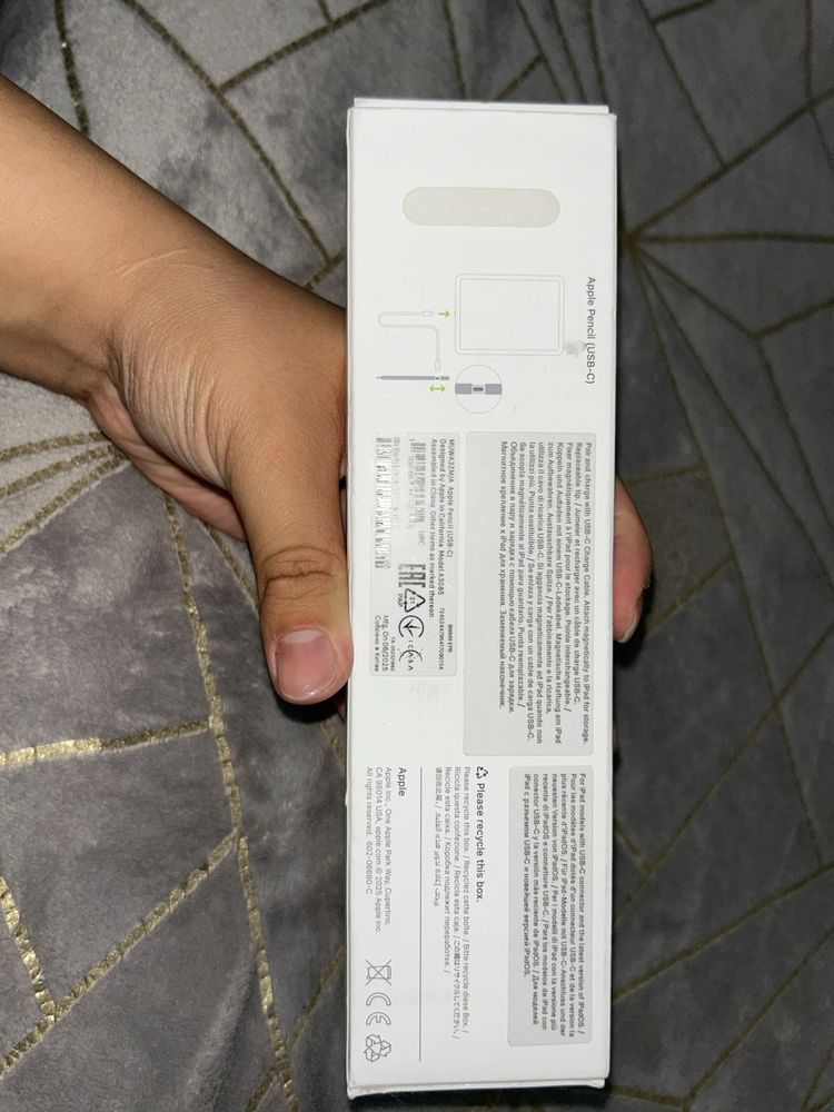 Стилус Apple Pencil 2nd Generation белый