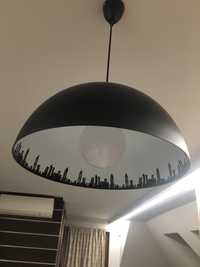 Лампа за таван с мотив на град