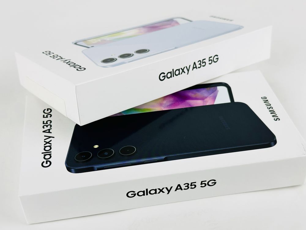 НОВ! Samsung Galaxy A35 5G 128GB 6RAM Navi / Ice Blue / Lilac
