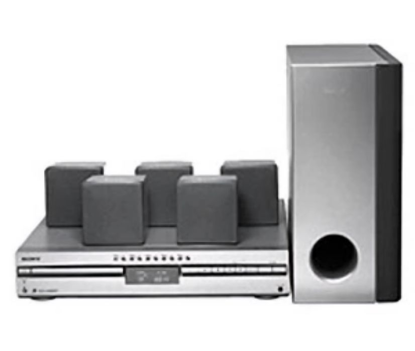 SONY surround DVD system, sistem american SUA, cu 5 boxe SI SUBWOOFER