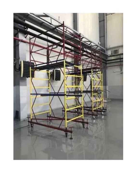 вышка-тура на колесах, строительные леса, леса на колесах