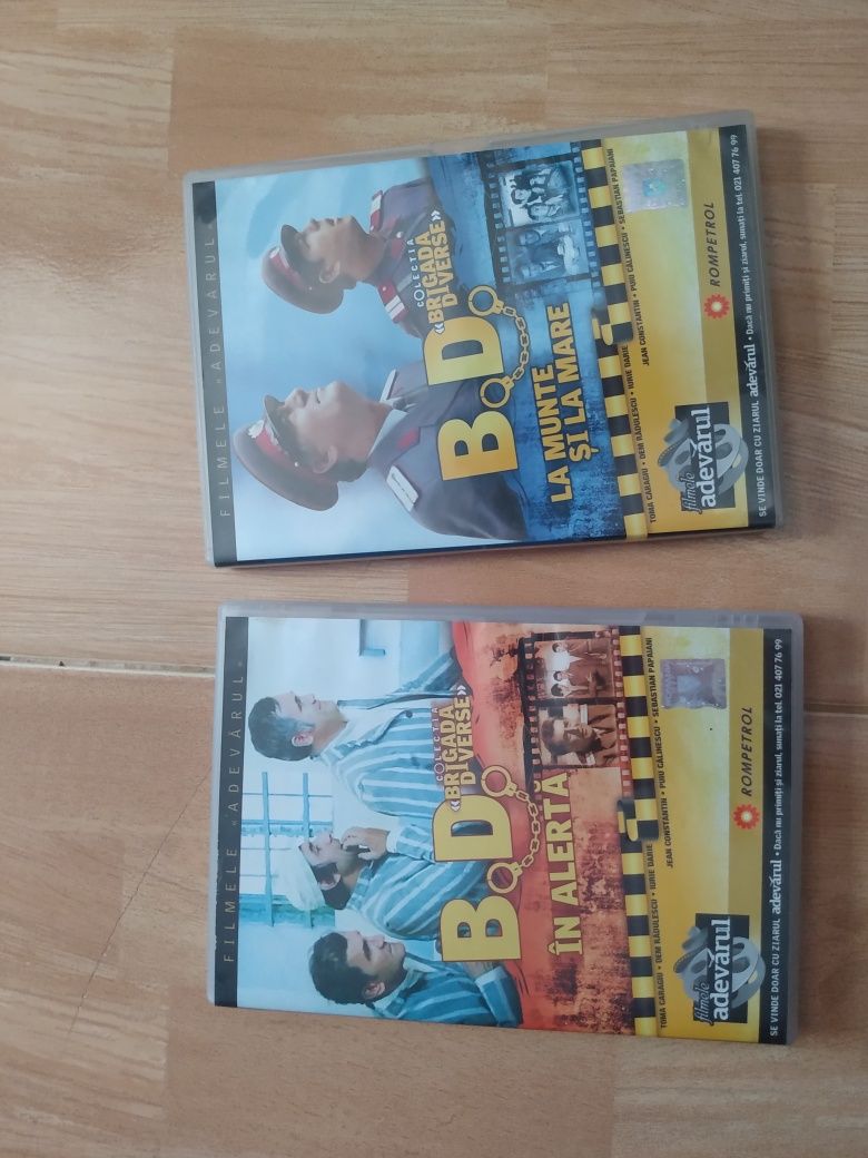 Dvd filme romanesti,B.D.-Brigada diverse-La munte si la mare-In alerta