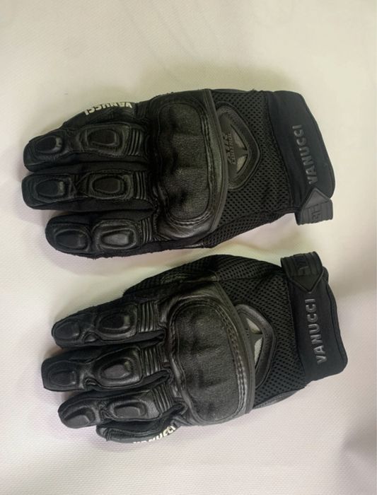 Mănuși moto Vanucci din piele, protecții rigide – mărime 3XL / 12