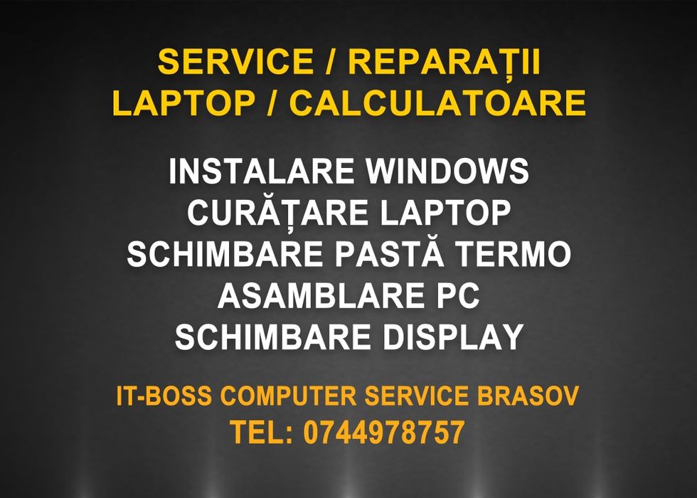 Asamblare PC / Desktop gaming in Brasov / Update Bios