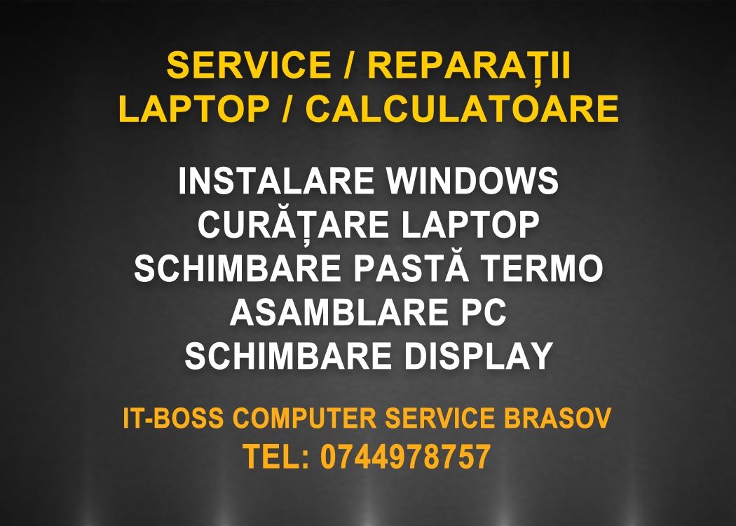 Asamblare PC / Desktop in Brasov / Update Bios