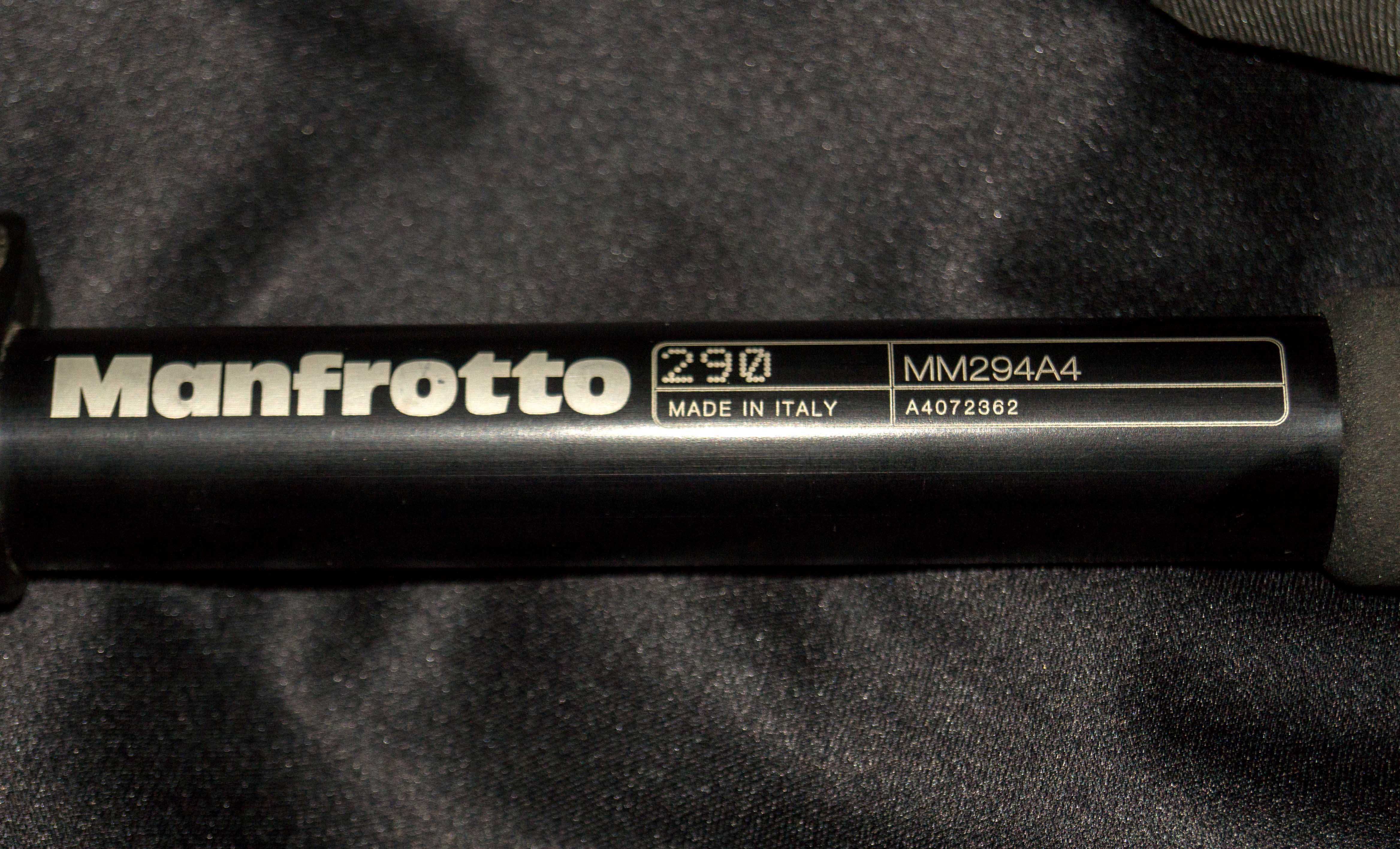 Monopied Manfrotto