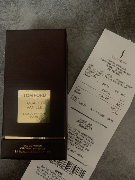 Parfum Tom Ford Tabcco Vanille