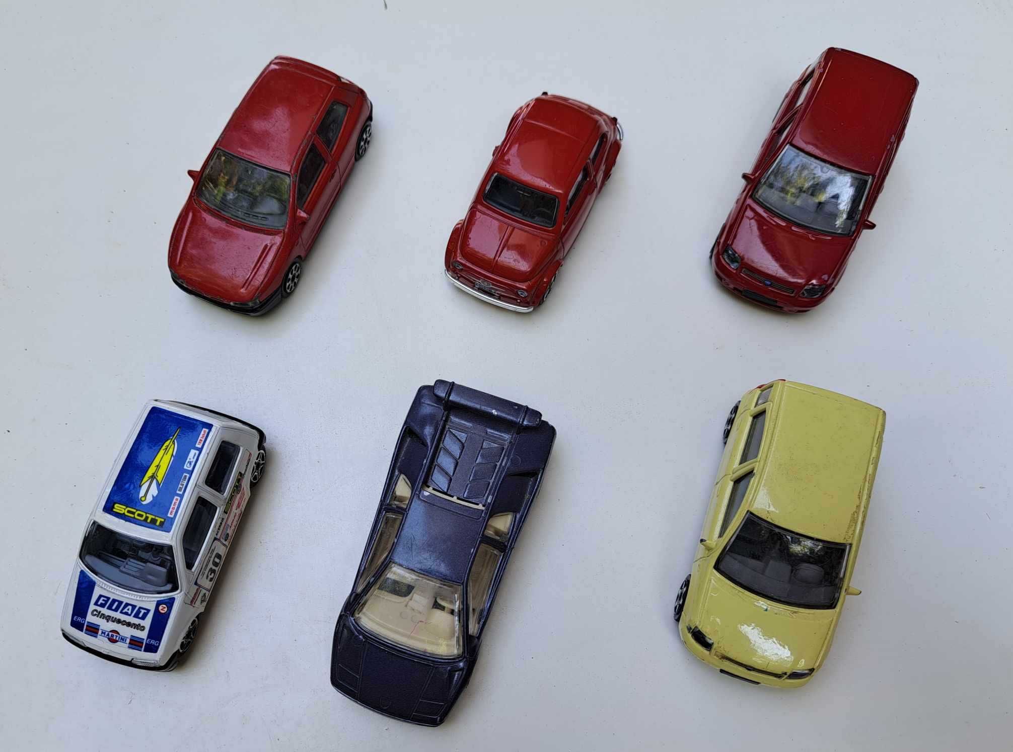 Колички модели автомобили Bburago Italy Fiat , Lamborghini 1/43