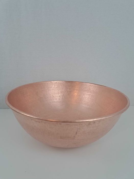 Lavoar rotund din cupru, 40 cm