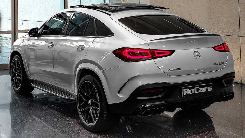 Заден дифузер АМГ + Накрайници АМГ за Mercedes GLE Coupe C167   63 AMG