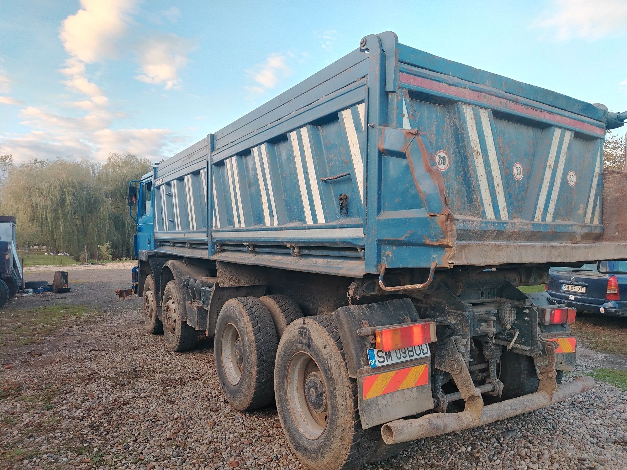 MAN 8x4 bascula basculanta autobasculanta