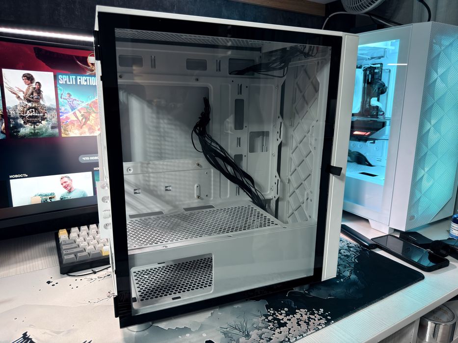 Корпус для ПК PСcooller LM300 ARGB White