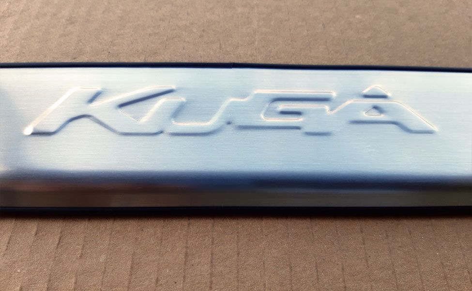 Ornamente / protectii INOX praguri (model 1) -Ford Kuga (2012-2019)