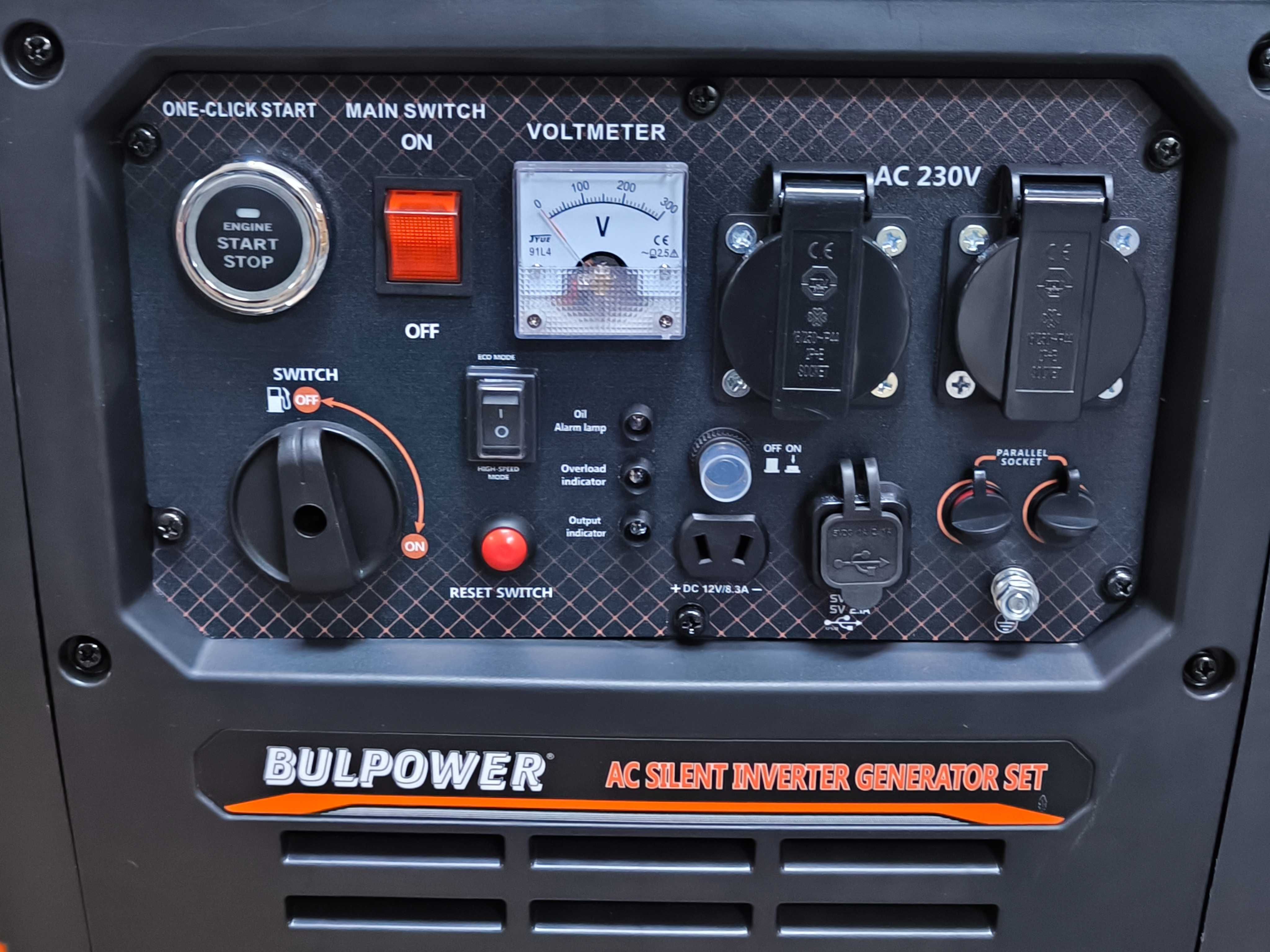 Инверторен генератор за ток Bulpower 5.8 kW 7500iE