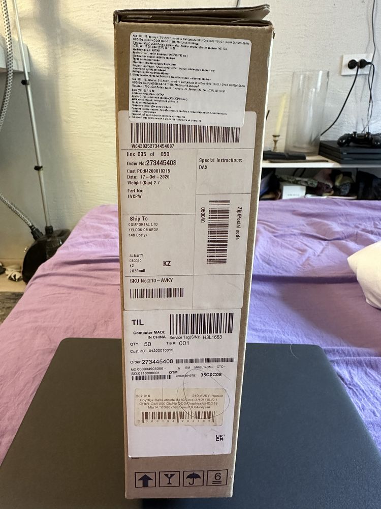 Ноутбук Dell latitude 3410/core i3