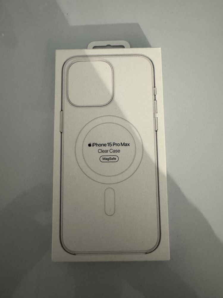 Husa / Carcasa Originala Apple Clear iPhone 15 Pro Max