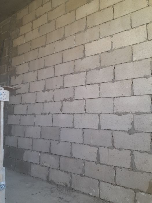 Тас қалаймыз пескоблокпен Перегородка, подмаяк штукатурка жасаймыз