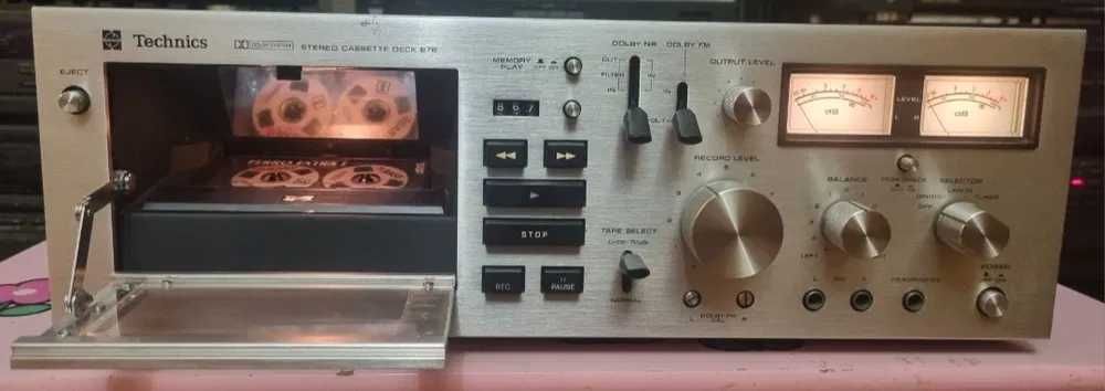 Кассетная дека Technics RS-676.Винтаж.1972год.