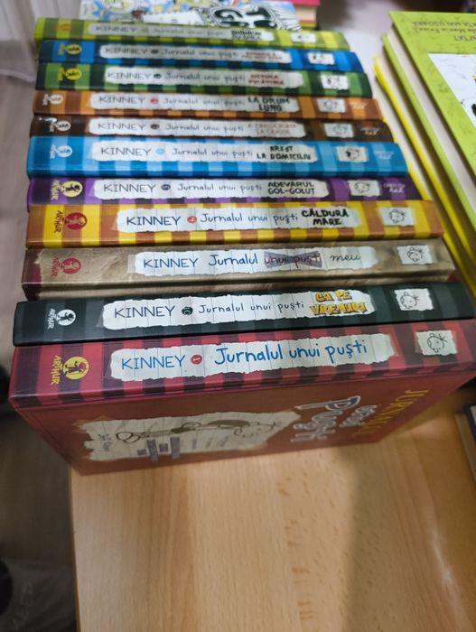 Jurnalul unui puști toate cele 11 volume