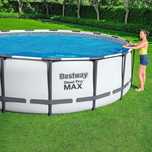Сглобяем басейн Bestway 56950 Steel pro Max с филтърна помпа 427х107см