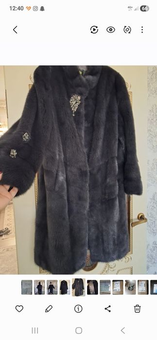 Норка шуба сатылады