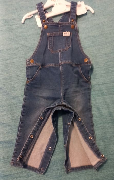 Salopeta blugi fetite, marimea 80