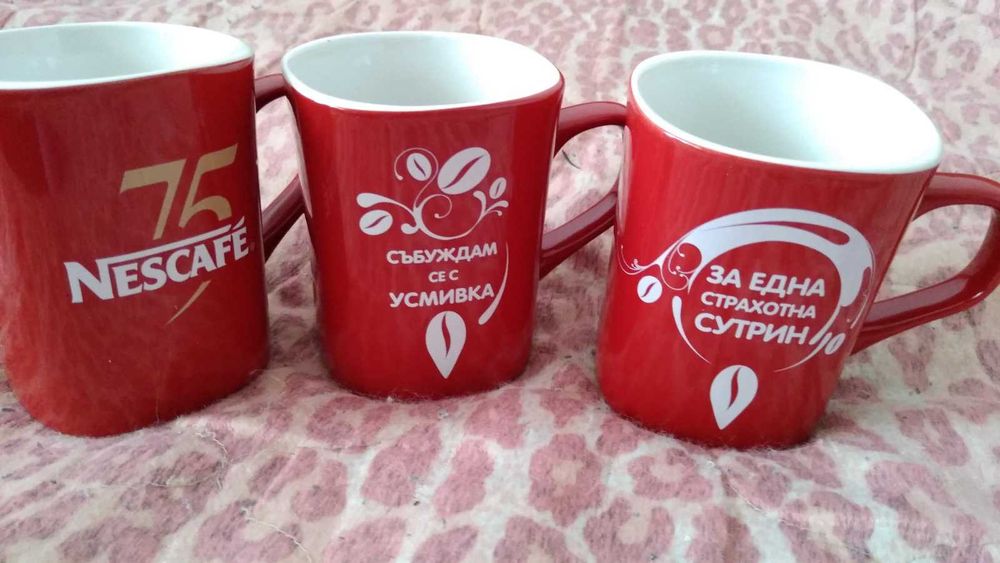 Чаши нови, стъклени и порцеланови