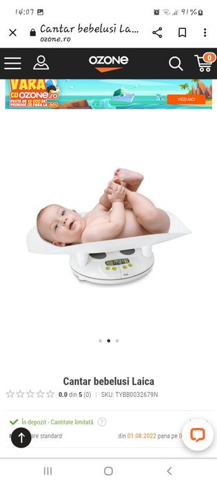 Cantar pentru bebeluși și copii până la 20 de kg