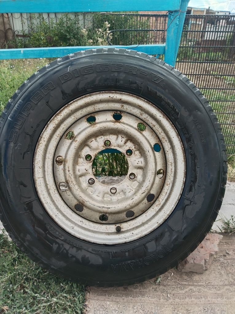 Шины и диск R15 25тыс