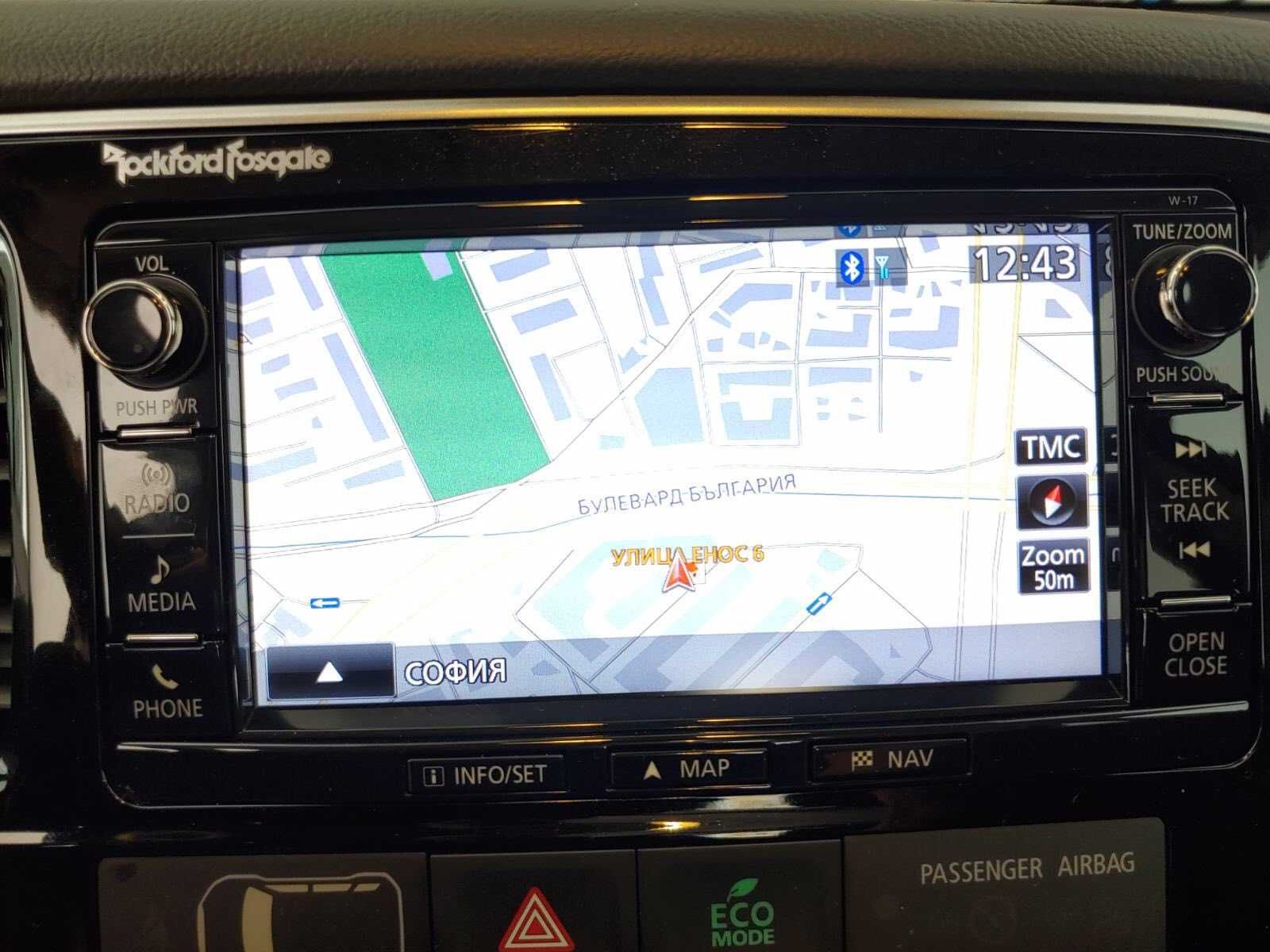 W-15 W-17 2024 Mitsubishi MMCS Sd Card Map Europe Сд Карта Навигация