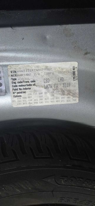 Golf VI Variant на части 2010г 2.0tdi