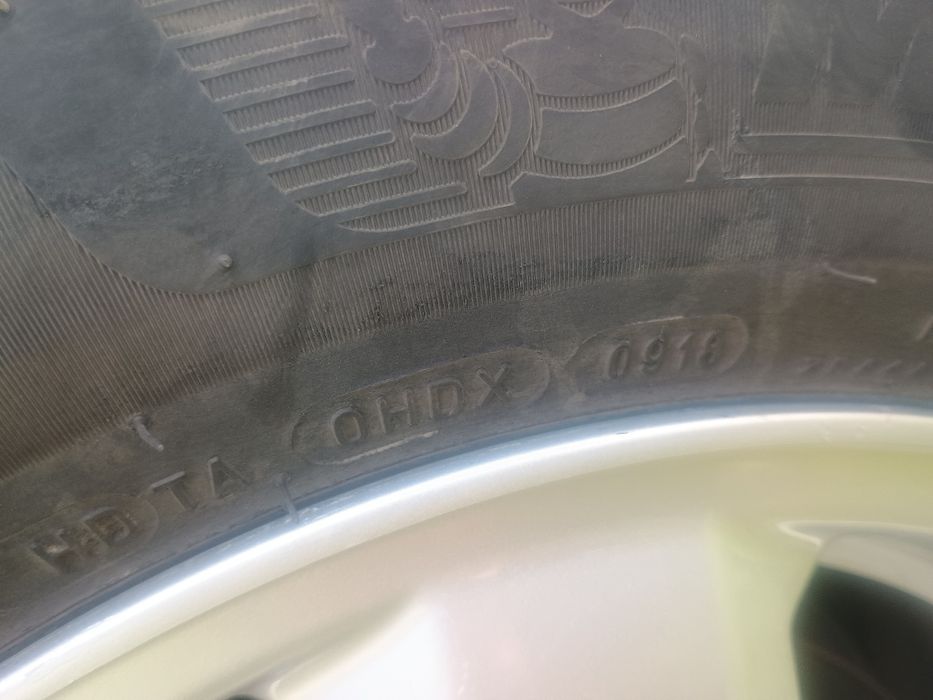 джанти със зимни гуми.