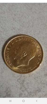 Moneda din aur 22 k