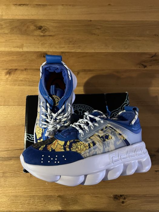 Versace Chain Reaction Bluette Gold