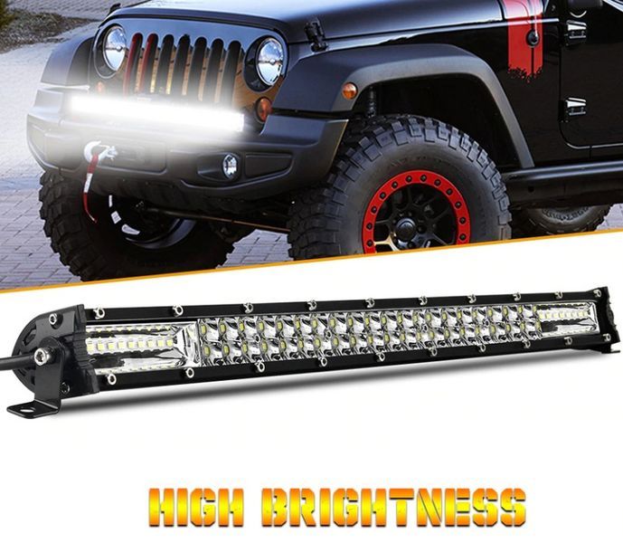 Супер Мощен LED BAR 34cm 120W 12v/24v НОВО ПОКОЛЕНИЕ