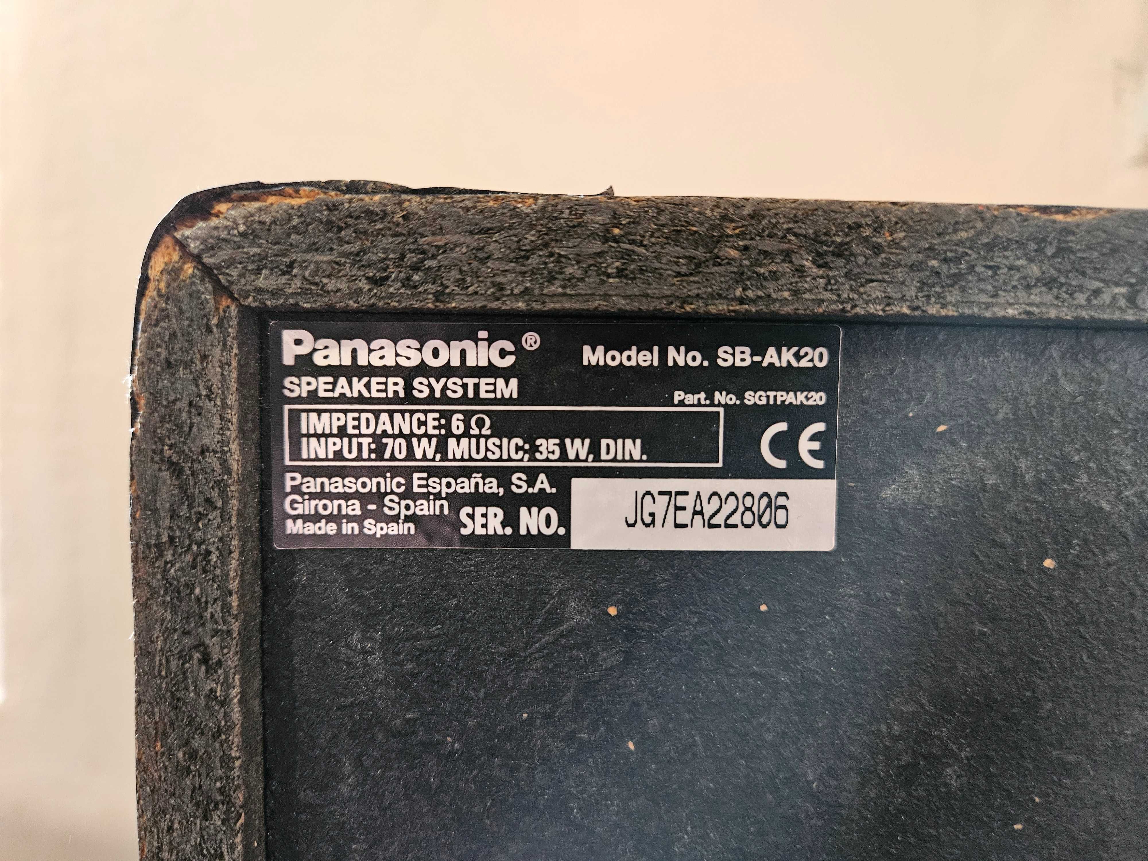 Тонколона Panasonic SB-AK20