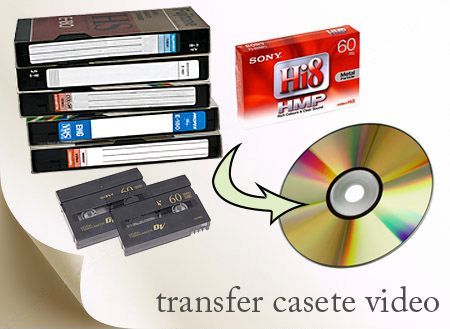 10 lei transfer casete video pe Dvd- Bluray