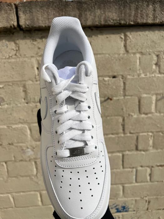 Adidași Nike Air Force Alb Low
