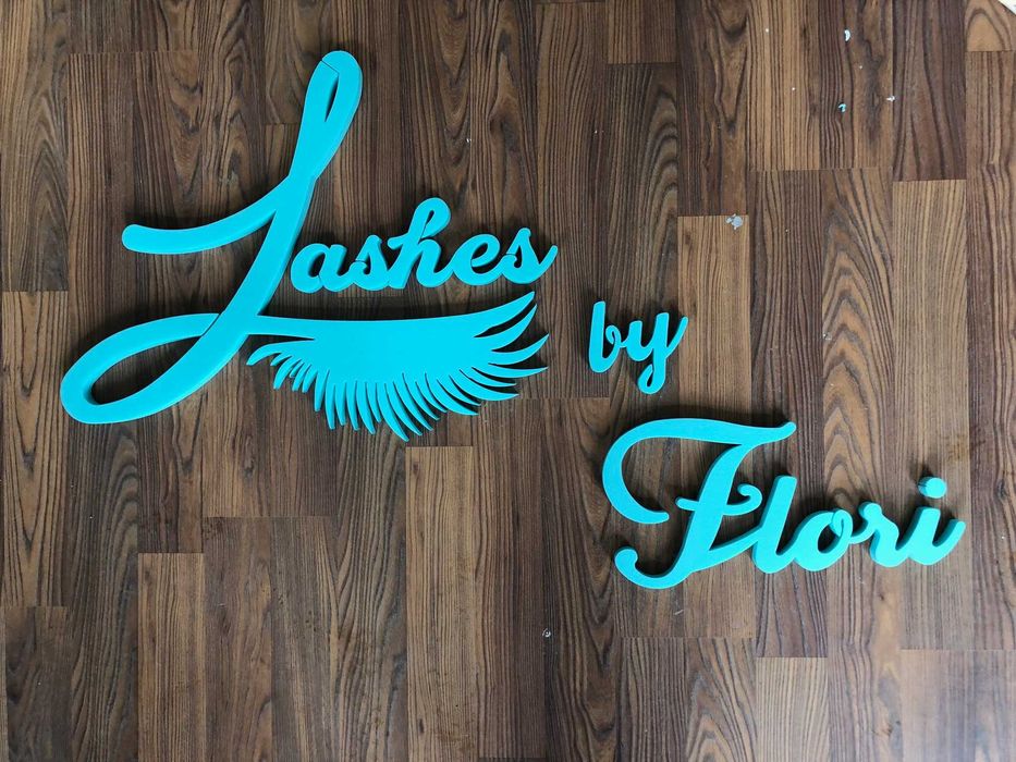 Litere volumetrice, reclame, decoratiuni polistiren