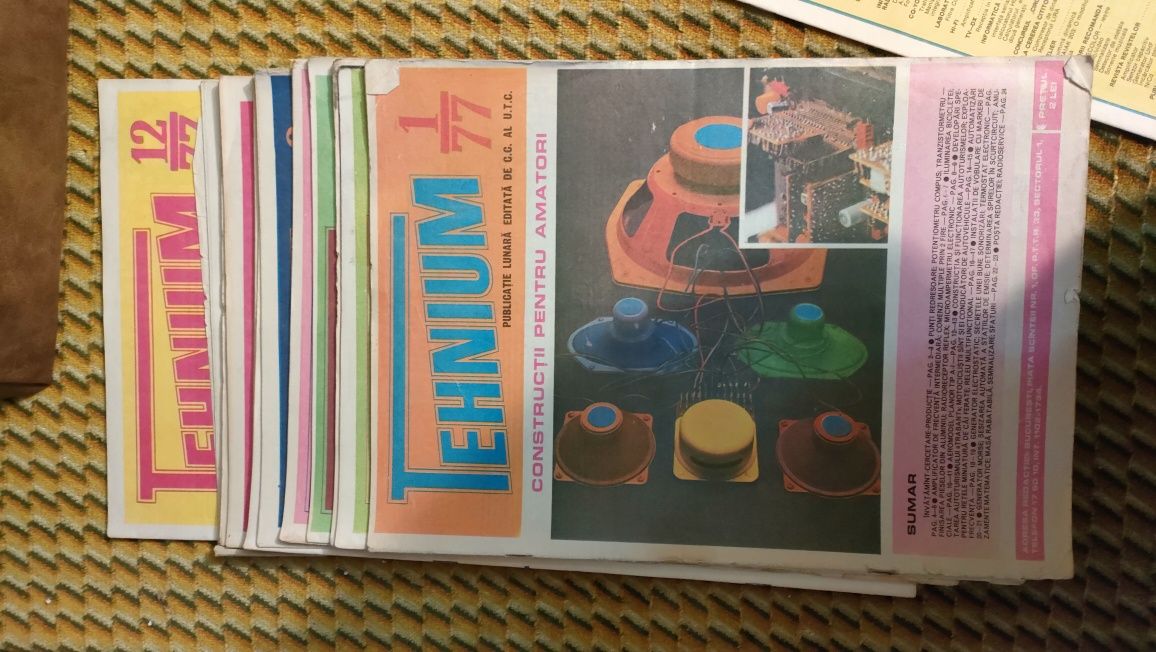 Revista Tehnium ani diferiți