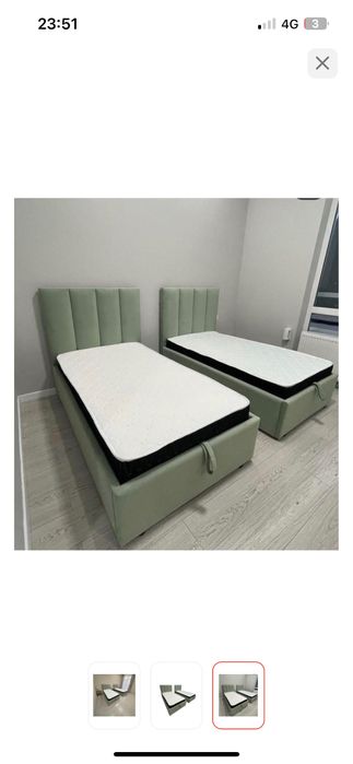 Кровать с матрасом акция